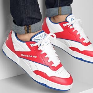 NEW Reebok BB 4000 II IG9951 Red/Blue Men’s Size 9.5 Retro Basketball Shoe
